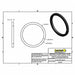 Cam and Groove Fitting Gasket EPDM