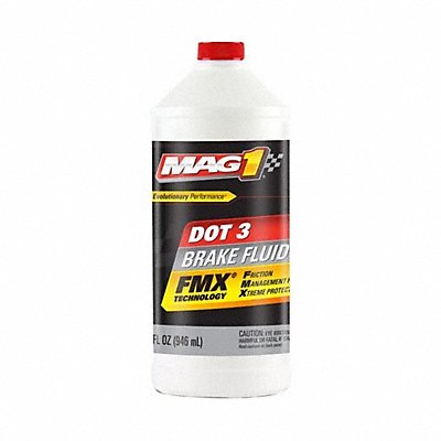 DOT 3 Brake Fluid 32 oz Glycol Base