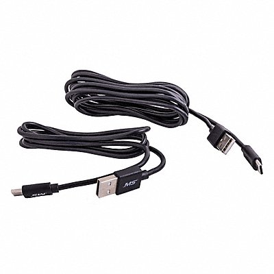 USB Cable Black 4 ft L Cable