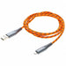 USB Cable Orange 4 ft L Cable