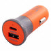 DC Charger 12 V DC Hi-Vis Orange