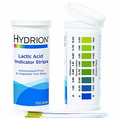 Test 0-2 oz/gal Lactic Acid PK600