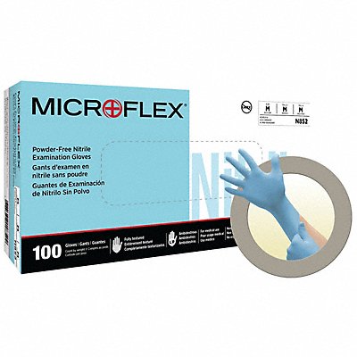 Exam Glove Nitrile Full Texture XL PK100