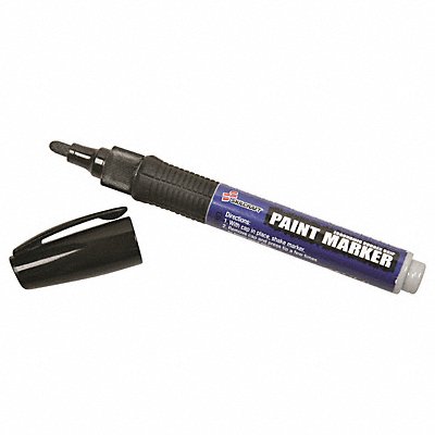 Paint Marker Permanent Black PK6