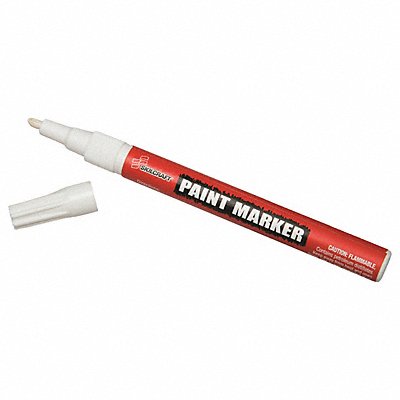 Paint Marker Removable White PK12