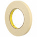 Masking Tape 1 3/8 W 60 yd L Tan PK24