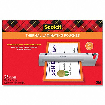 Pouch Thermal 3mm Clear PK25