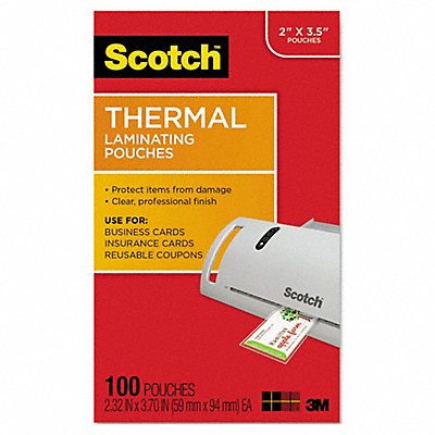 Pouch Thermal 5mm Clear PK100