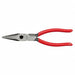 Long Nose Dipped Grip Pliers