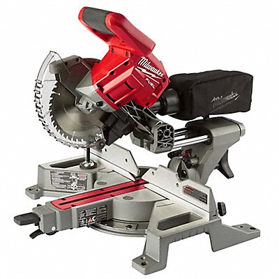 Cordless Miter Saw Kit 5000 RPM 18.0VDC