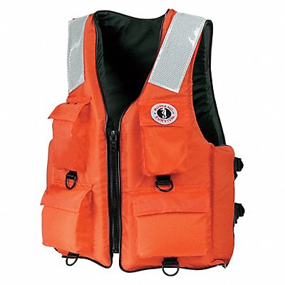 Pocket Foam Work Vest-4