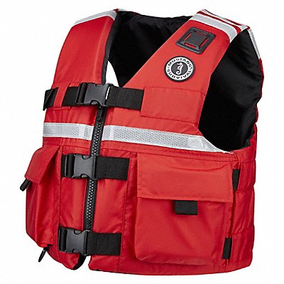 SAR vest with SOLAS reflective tape