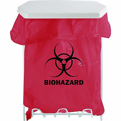 Biohazard Bag Holder 12-3/4  x 9-1/2 