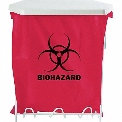 Biohazard Bag Holder 15-1/4  x 11-3/4 