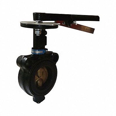 Butterfly Valve Wafer 4 In PTFE Liner