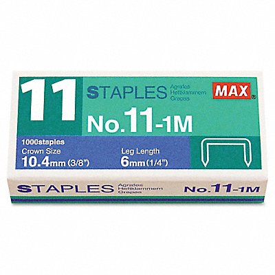 Staples For HD-11F Silver PK1000