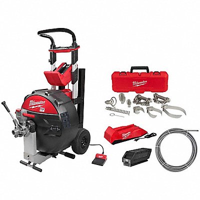 Cordless Drum Drain Cleaning Machines
