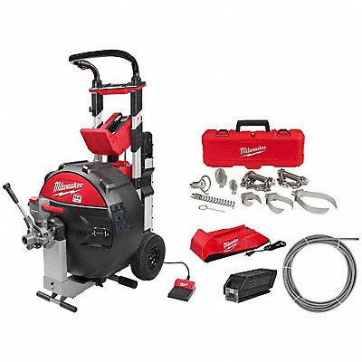 Cordless Drum Drain Cleaning Machines