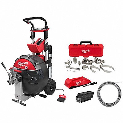 Cordless Drum Drain Cleaning Machines