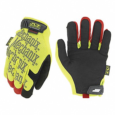 K2369 Mechanics Gloves Hi-Vis Yellow 11 PR