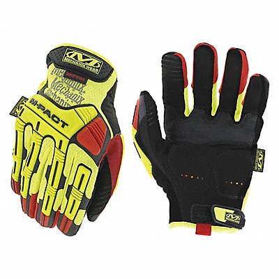 K2370 Mechanics Gloves Hi-Vis Yellow 12 PR