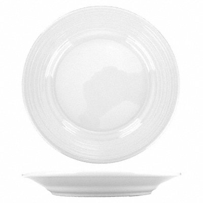 Plate 7 1/4 Dia Bright White PK36