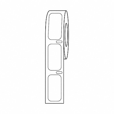 Laboratory Pre-Cut Label Stock Rolls