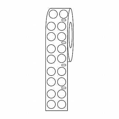Laboratory Pre-Cut Label Stock Rolls
