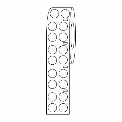 Laboratory Pre-Cut Label Stock Rolls