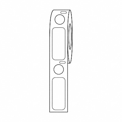 Laboratory Pre-Cut Label Stock Rolls