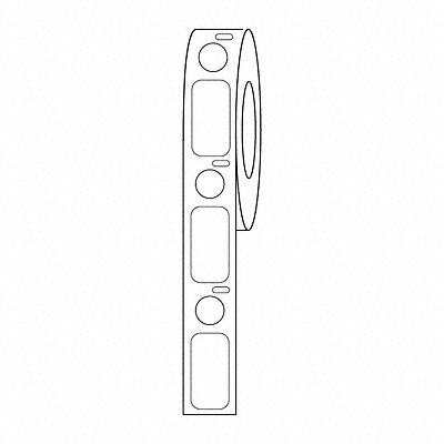 Laboratory Pre-Cut Label Stock Rolls