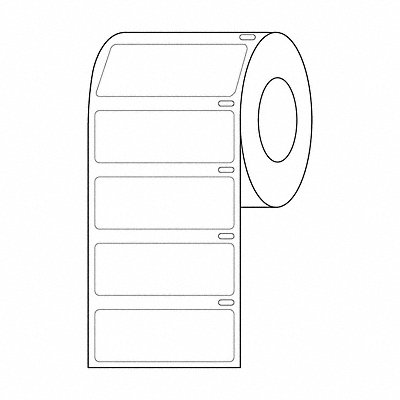 Laboratory Pre-Cut Label Stock Rolls