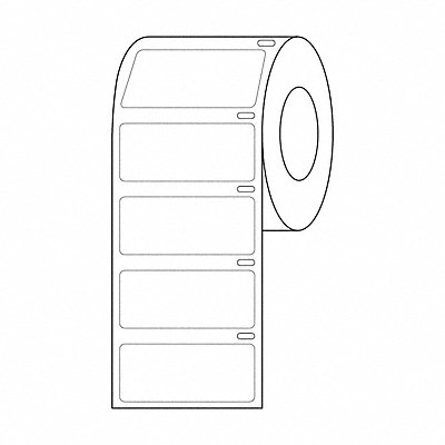 Laboratory Pre-Cut Label Stock Rolls