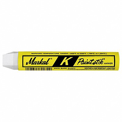 Hot Surface Marker Paint White 4-3/4 L