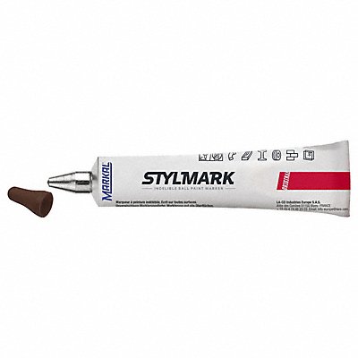 Liquid Paint Markers Tube 6-1/4 L Brown