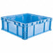 F1325 Straight Wall Ctr Blue Solid PP