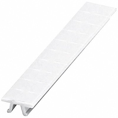 Clip In Marking Strip Nylon 10 White