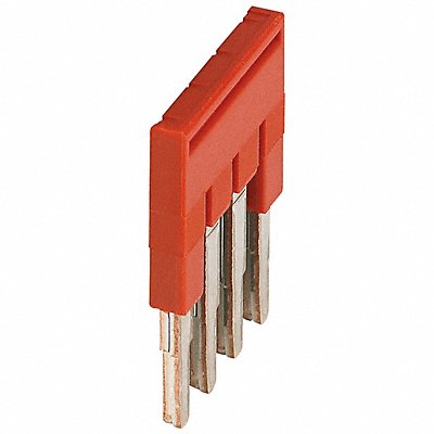 Plug-In Bridge Copper Plastic Red