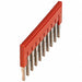 Plug-In Bridge Copper Plastic Red