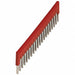 Plug-In Bridge Jumper Copper Plastic Red