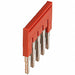 Plug-In Bridge Copper Plastic Red