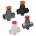 CPVC Needle Valves/FPM O-Ring PTFE Seat