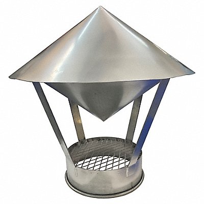 Weather Cap Stainless Steel 22 ga Thick