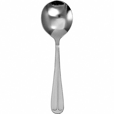 Bouillon Spoon 6 in L Silver PK12
