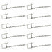Pin Safety 1/4 in Dia x 8 in Chain PK10
