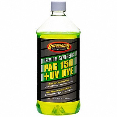 A/C Comp Lube UV Dye 32 Oz Flsh Pnt 455F