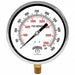 Compound Gauge 4-1/2 Dial Size Black