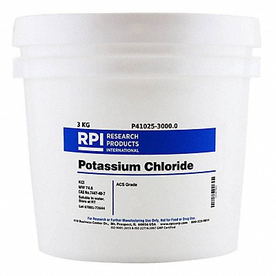 Potassium Chloride ACS Grade 3kg