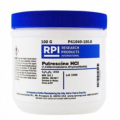 Putrescine Dihydrochloride 100g Powder