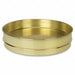 Pan Brass 12 In Half Ht Extended Rim